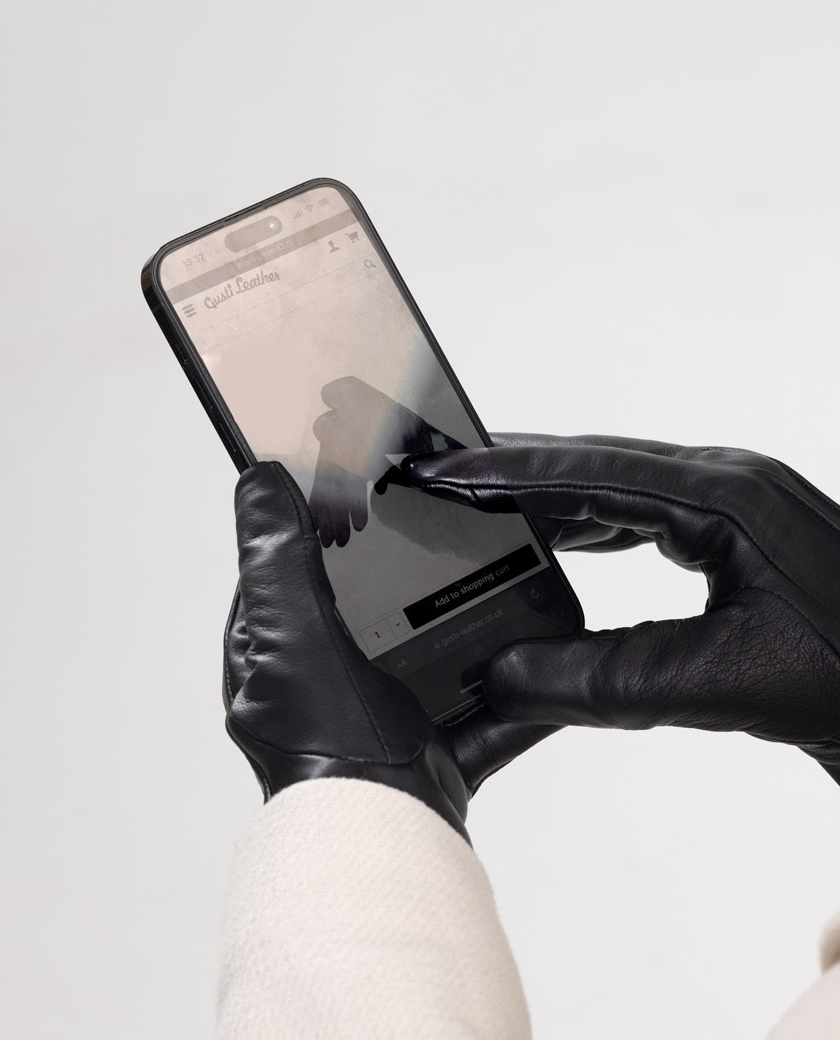 blick handschuhe Lederhandschuhe "Iver" für Damen in schwarz bei Gusti-Leder – Gusti Leder