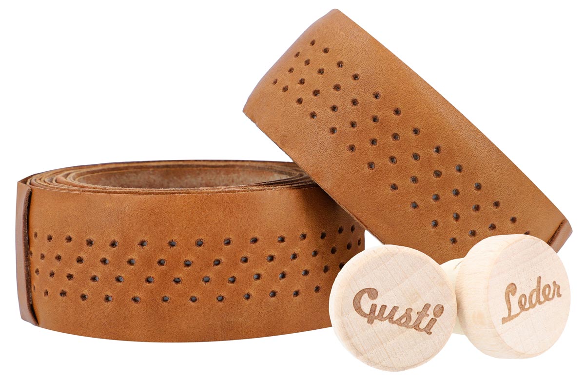 lenkerband beige Lederlenkerband "Fausto C." bei Gusti-Leder – Gusti Leder