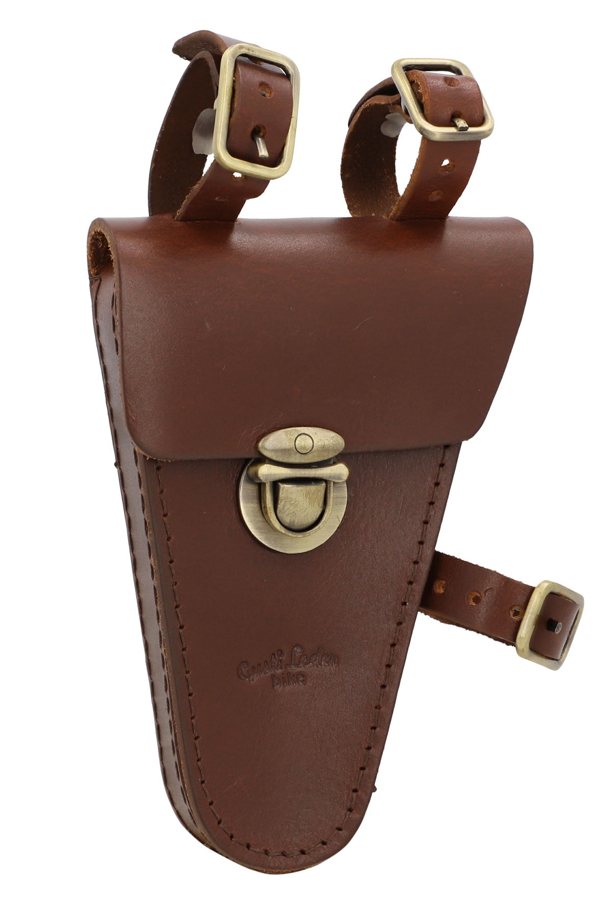 fahrradtasche für trapezrahmen Rahmentasche "Stephen R." aus Leder bei Gusti-Leder – Gusti Leder
