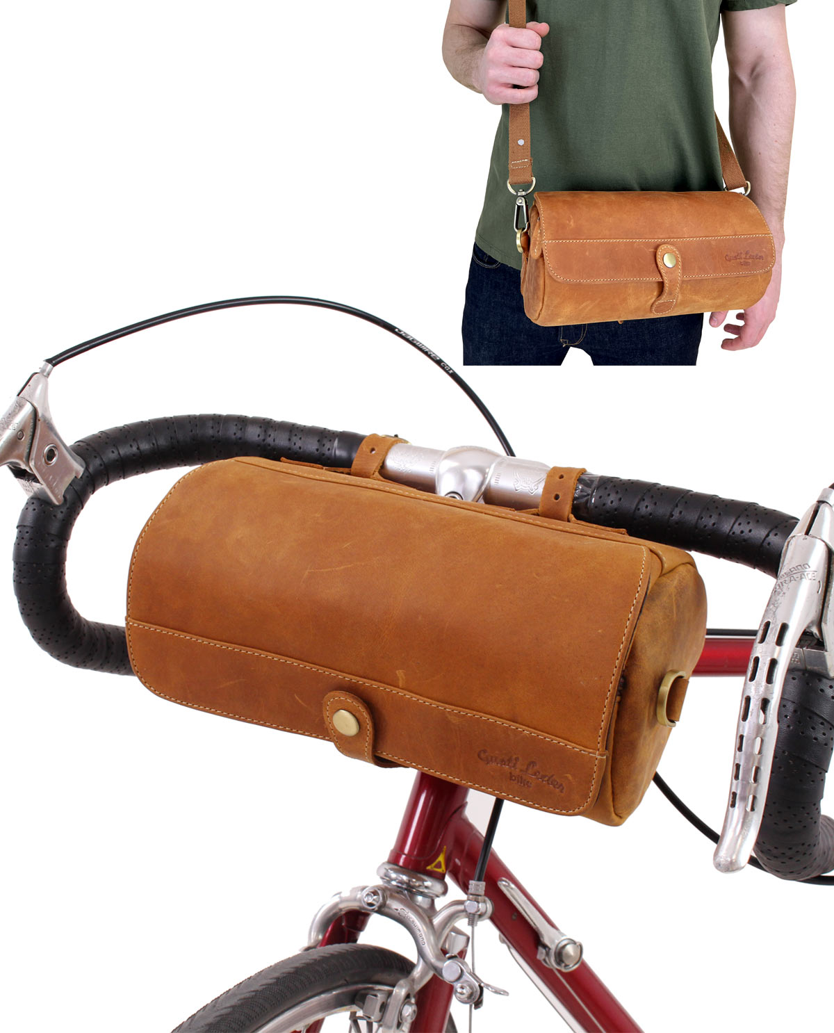 gusti lenkertasche Lenkertasche „Roberto“ aus Leder bei Gusti-Leder – Gusti Leder