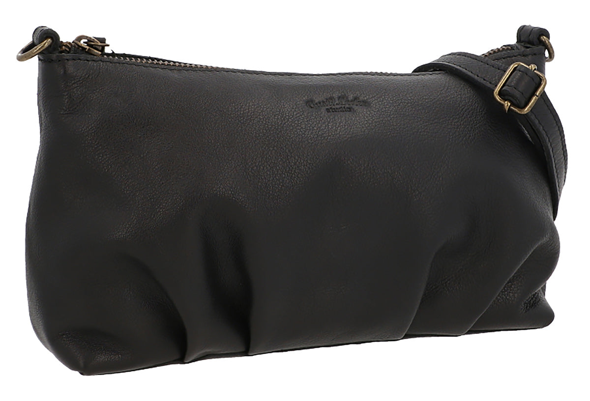 Gusti Leder Umhängetasche Silber Umhängetasche