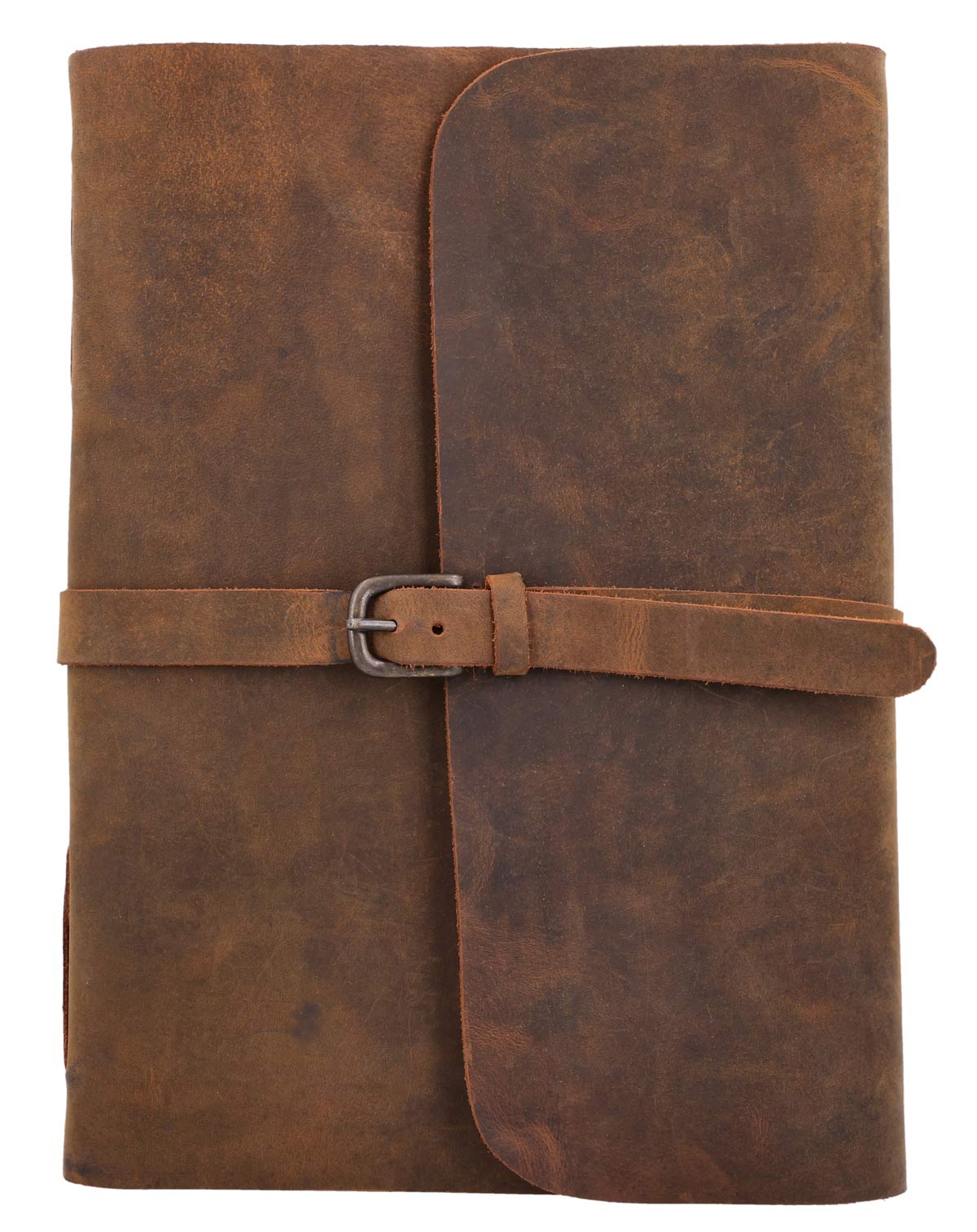 Gusti Leder Notizbuch Tessy - Vintage Braun Tagebuch