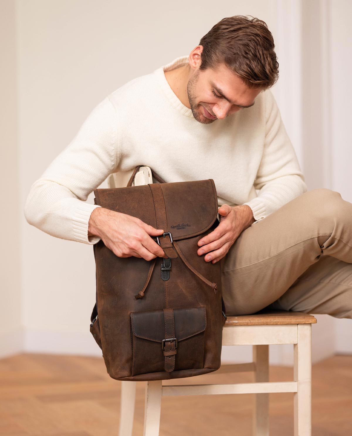 Gusti Leder Rucksack Damen Leder Klein Rucksack Gusti Gusti