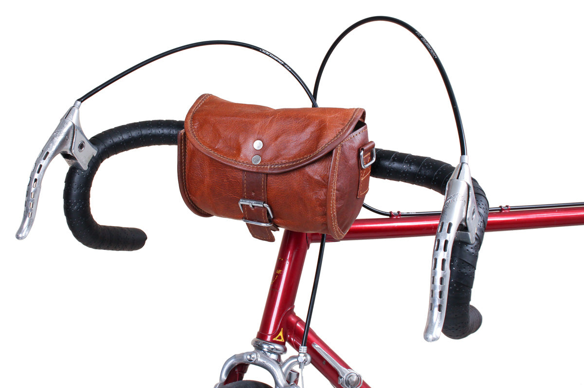 vintage fahrradtasche Fahrradtasche "Rudi A." aus Ziegenleder bei Gusti-Leder – Gusti Leder