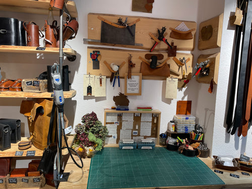 Craft corner in the store